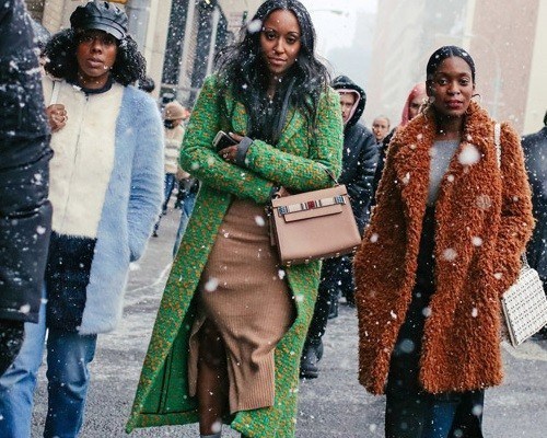 Деловой стиль для женщин зимой