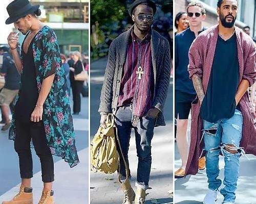 Мужская одежда в стиле бохо