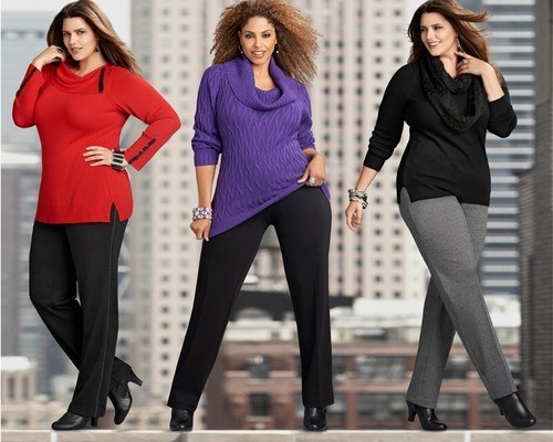 Базовый гардероб для полных женщин