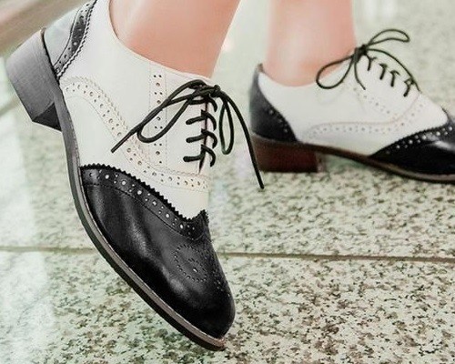 Женские ботинки оксфорды