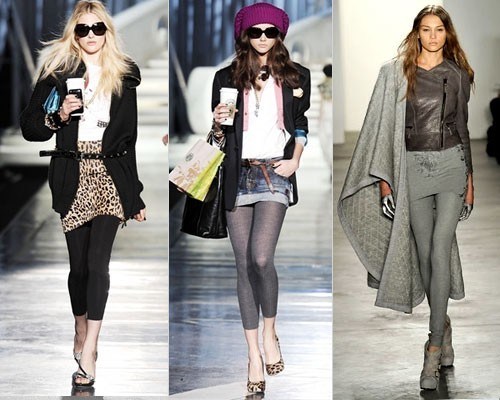 С чем носить трикотажные женские бриджи